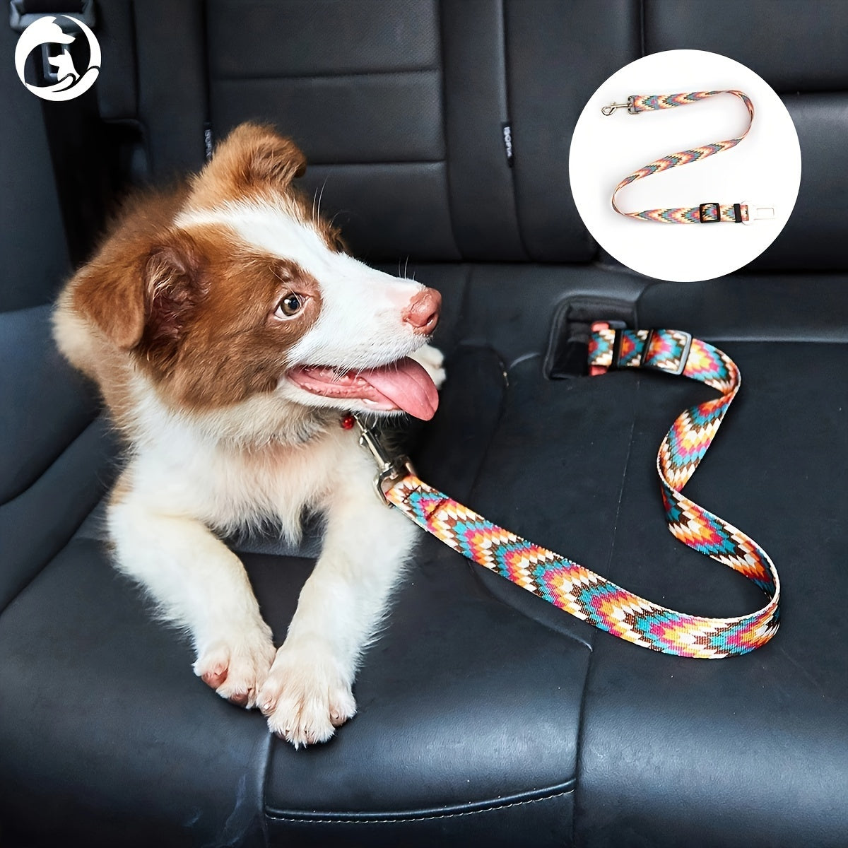 Dog Seat Belt, Adjustable Pet Cat Dog Car Seat Belt Safety Lead