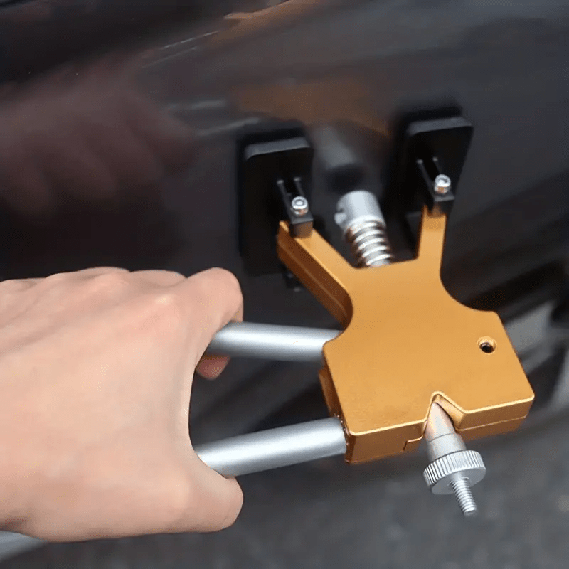 Instant Car Dent Removal: DIY Paintless Repair Kit with Tools & Accessories