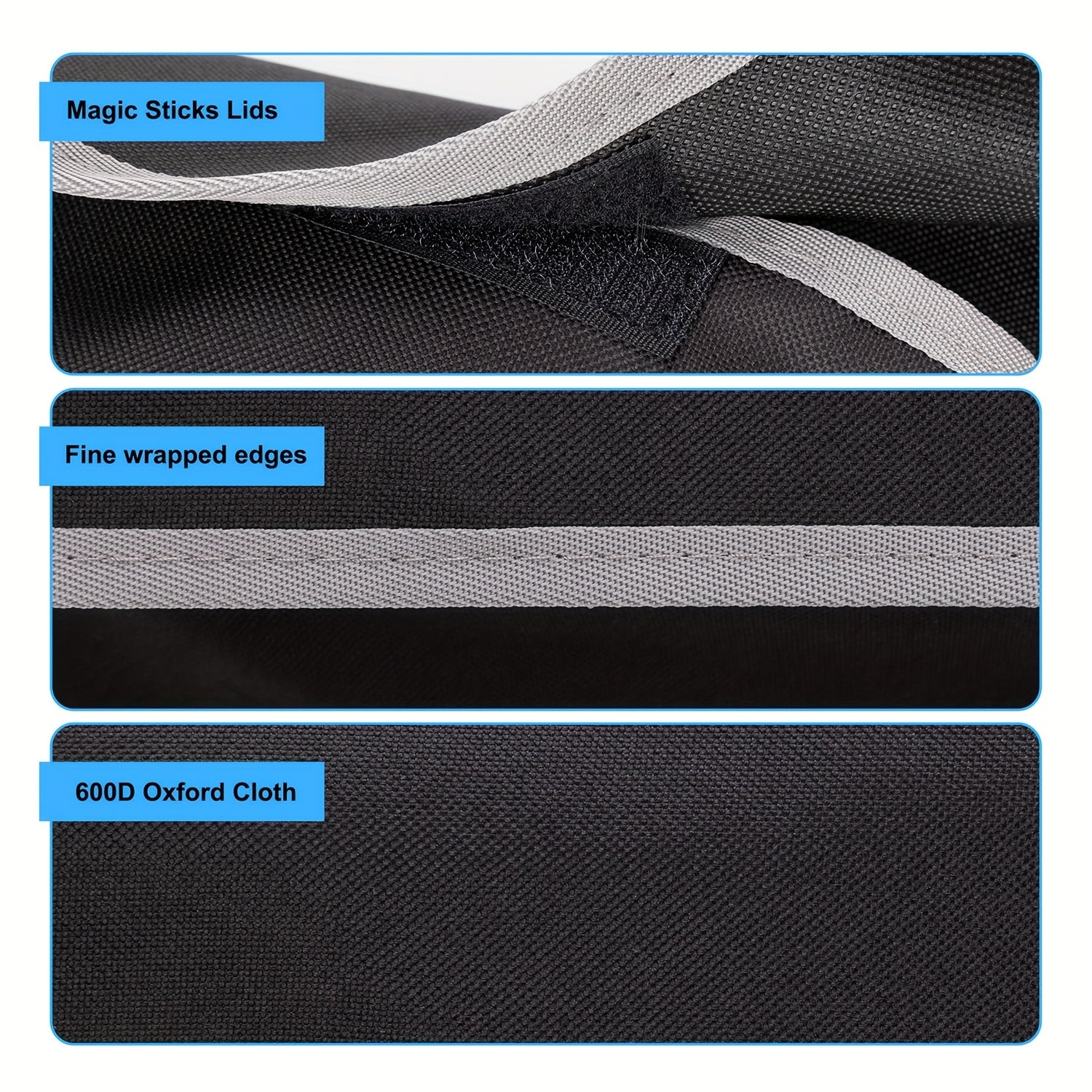 Large Capacity Storage for Car Seats Made of 600D Oxford Cloth with Multiple Pockets.