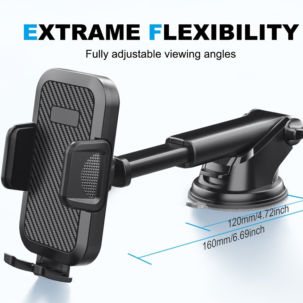 Car Phone Holder For All Mobile Phones Extra Strong Suction